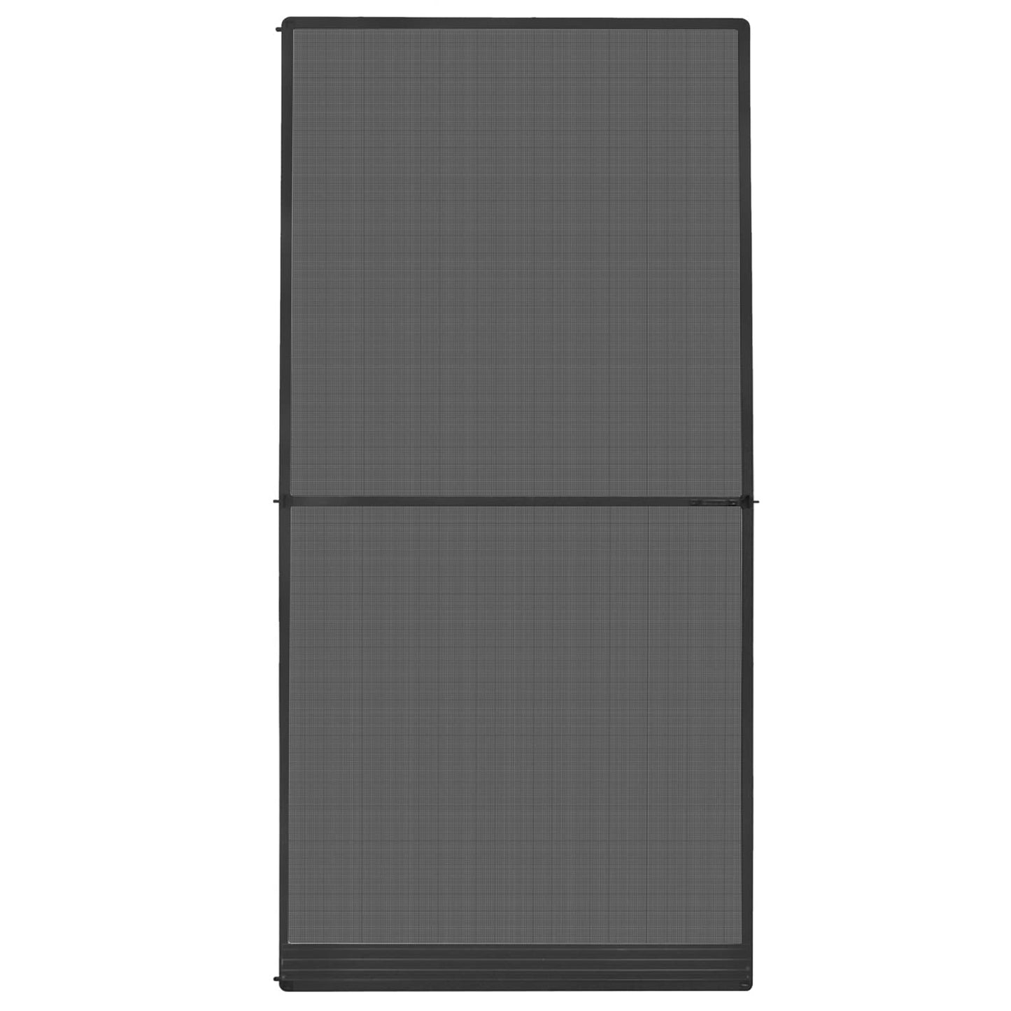 Svingbar Insekt Skjerm Anthracite og svart 120 x 240 cm