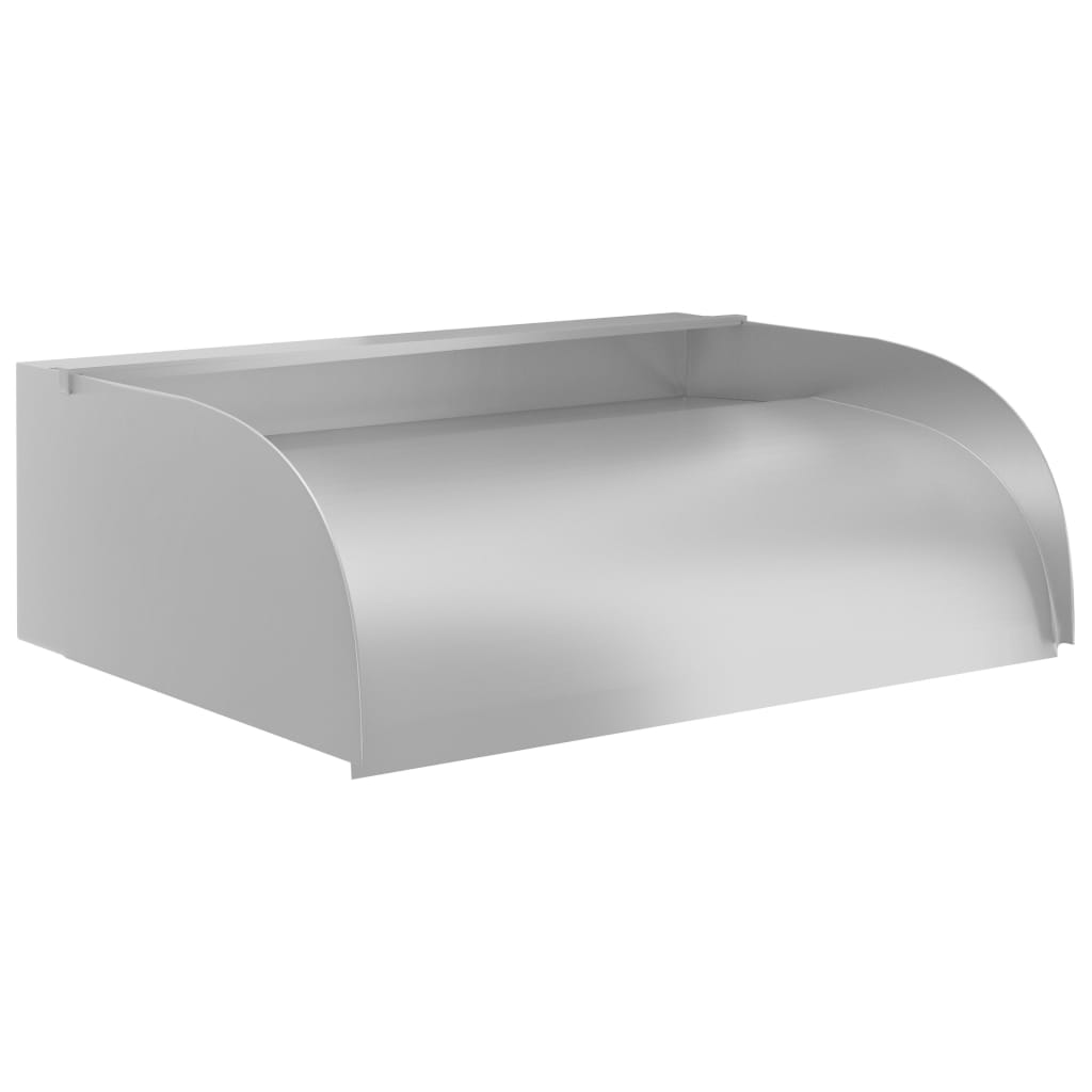 Foss med lysdioder 45x34x14 cm rustfritt stål 304