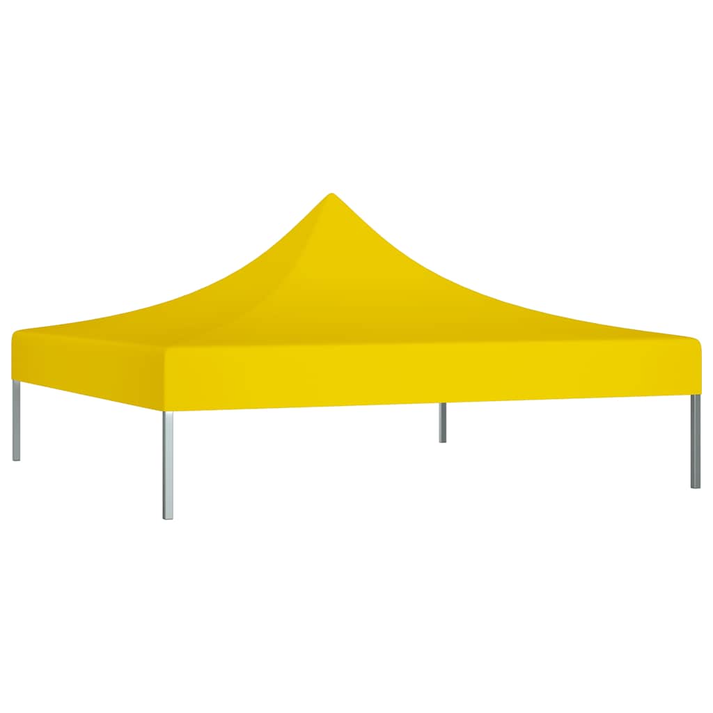 Teltduk for festtelt 3x3m gul 270 g/m² vidaXL