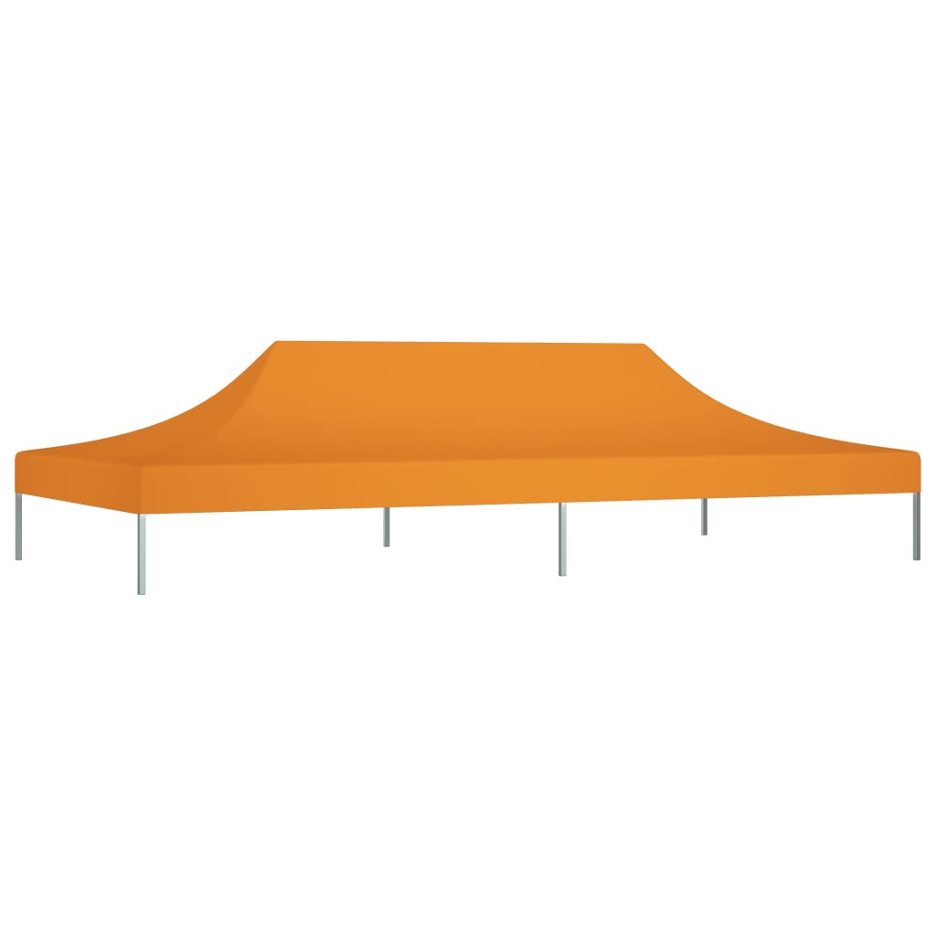Teltduk for festtelt 6x3 m oransje 270 g/m²