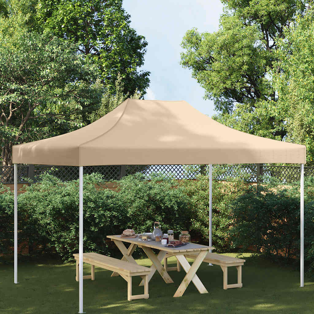 Teltduk for festtelt 4,5x3 m beige 270 g/m²