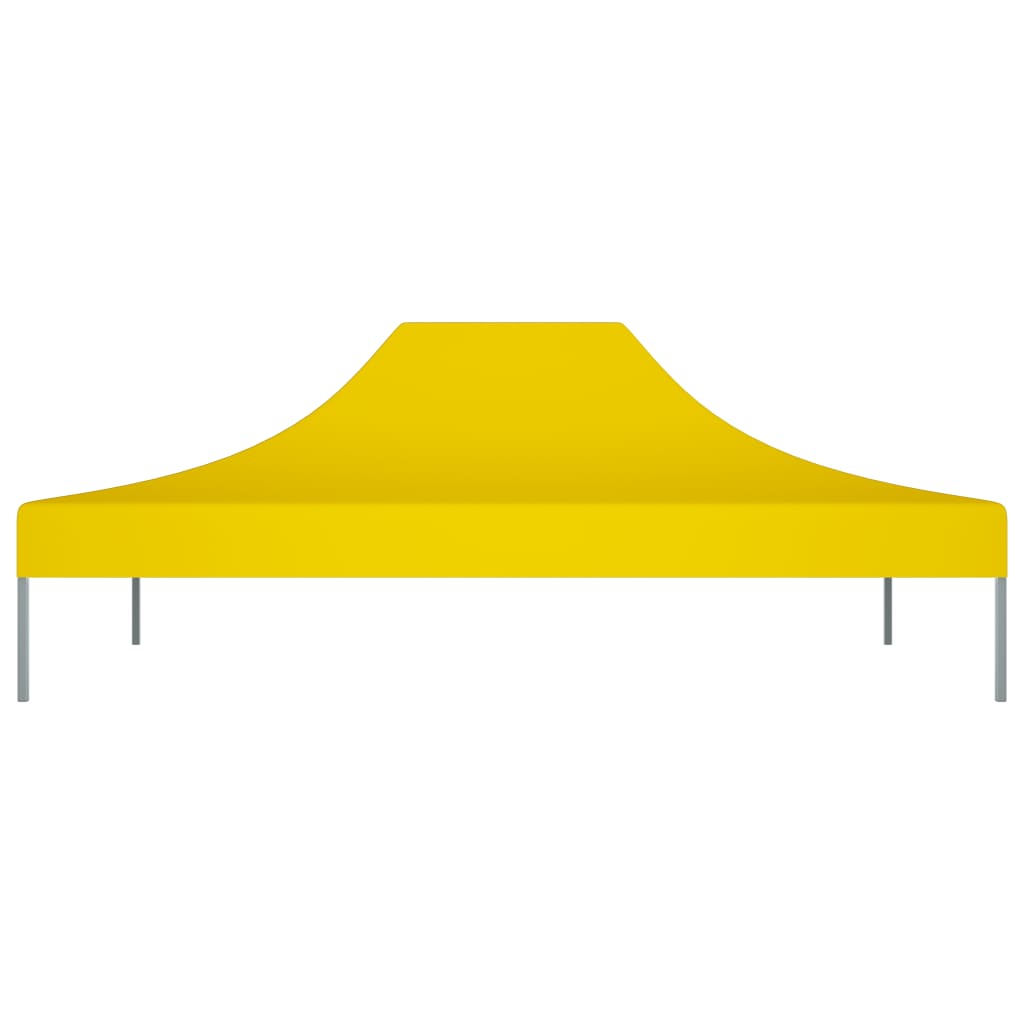 Teltduk for festtelt 4,5x3 m gul 270 g/m²