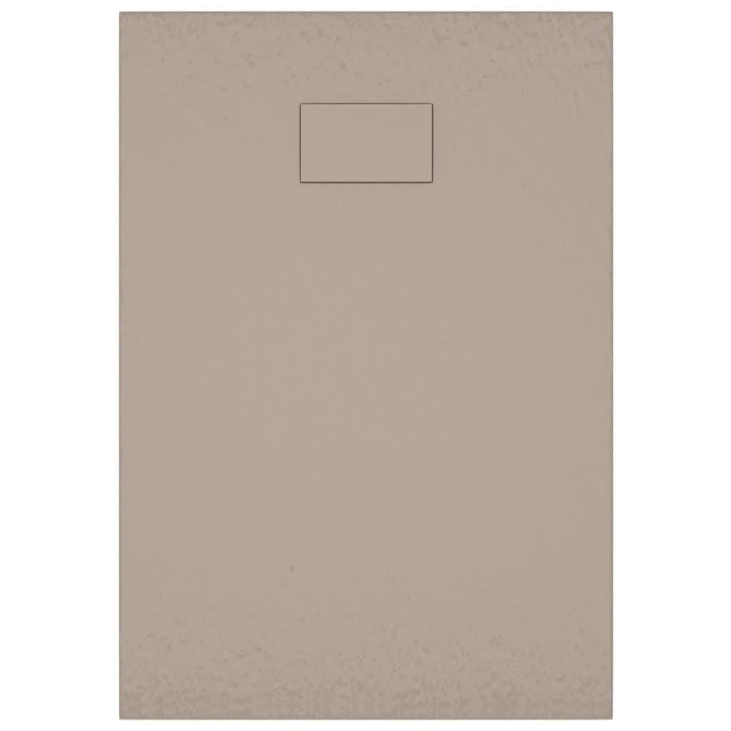 Dusjbrett SMC brun 100x70 cm