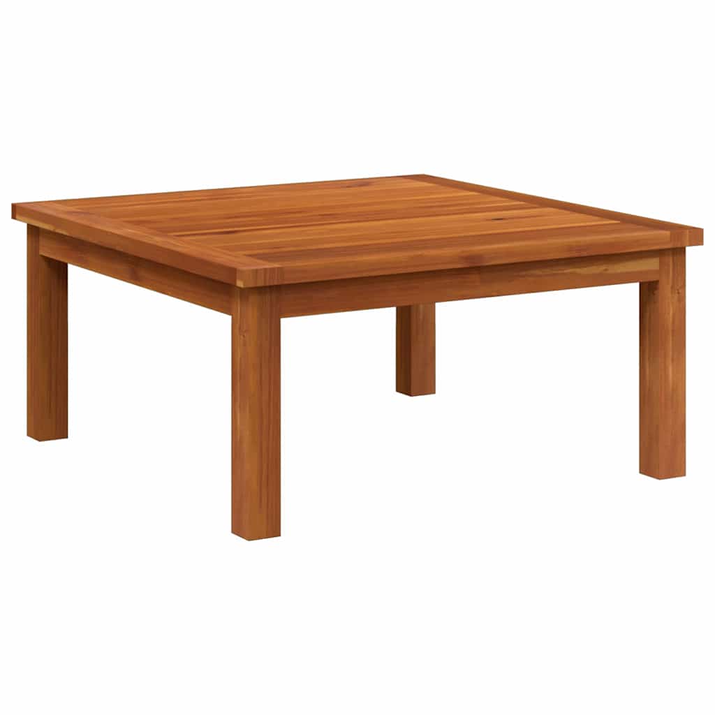 Utendørs salongbord 63x63x30 cm heltre akasie
