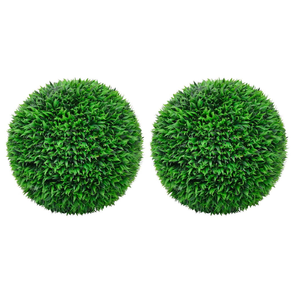 Kunstige buksbomballer 2 stk 55 cm