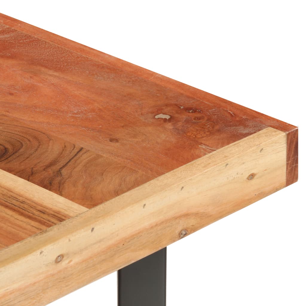 Salongbord 142x90x42 cm heltre akasie