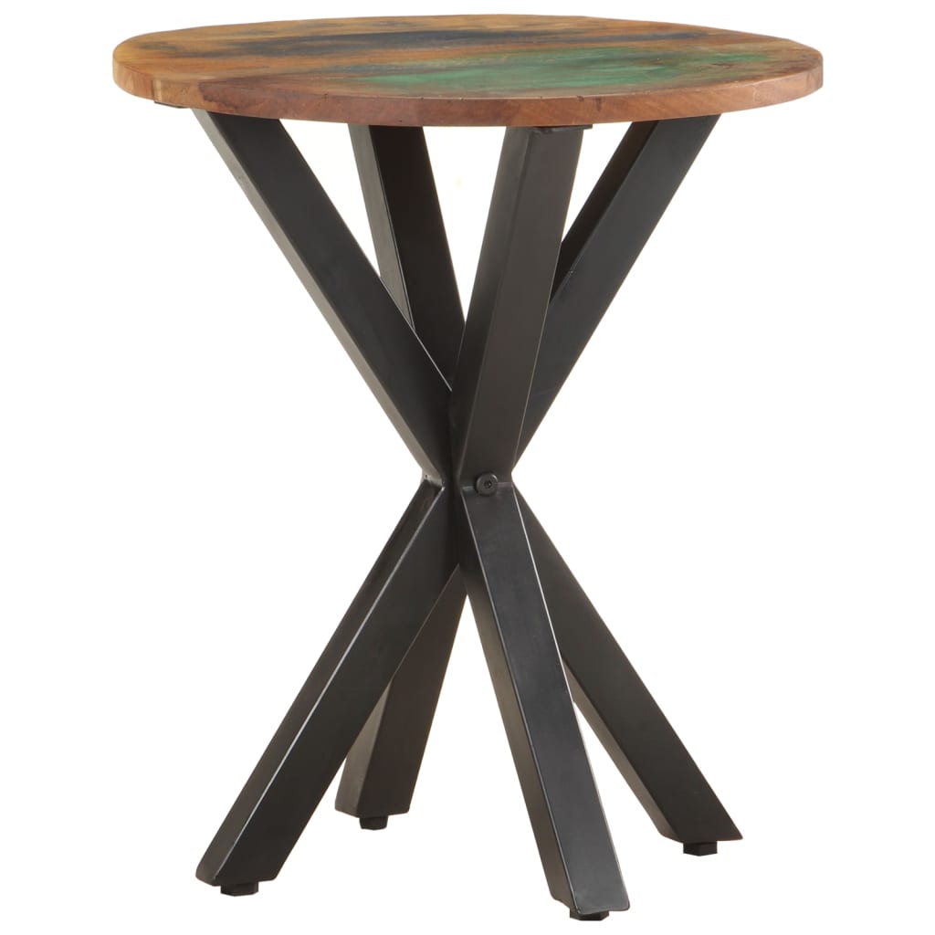 Sidebord 48x48x56 cm gjenvunnet heltre