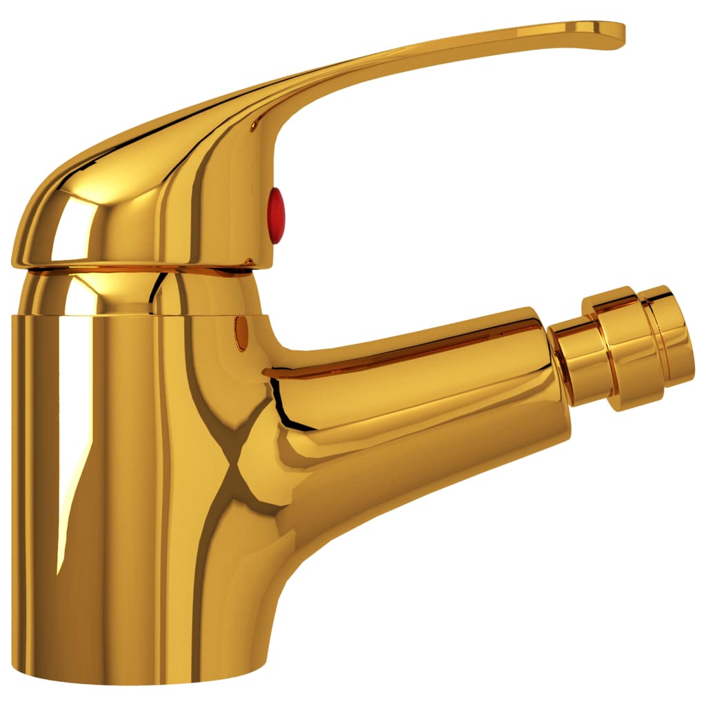 Blandebatteri for bidet gull 13x12 cm