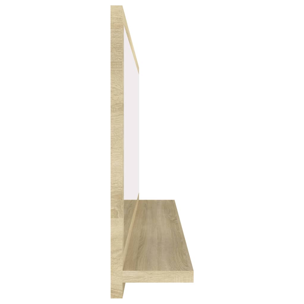 Baderomsspeil sonoma eik 90x10,5x37 cm sponplate
