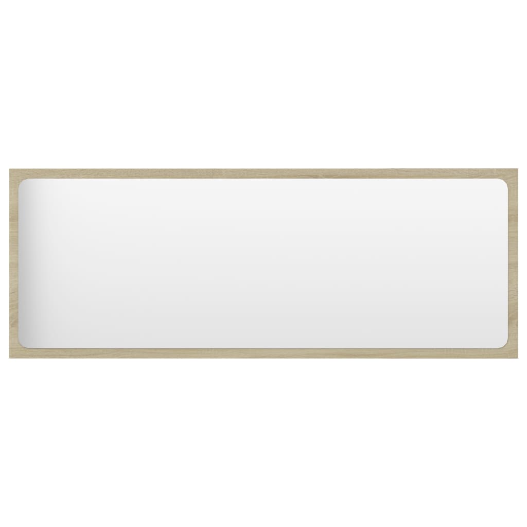 Baderomsspeil sonoma eik 100x1,5x37 cm sponplate