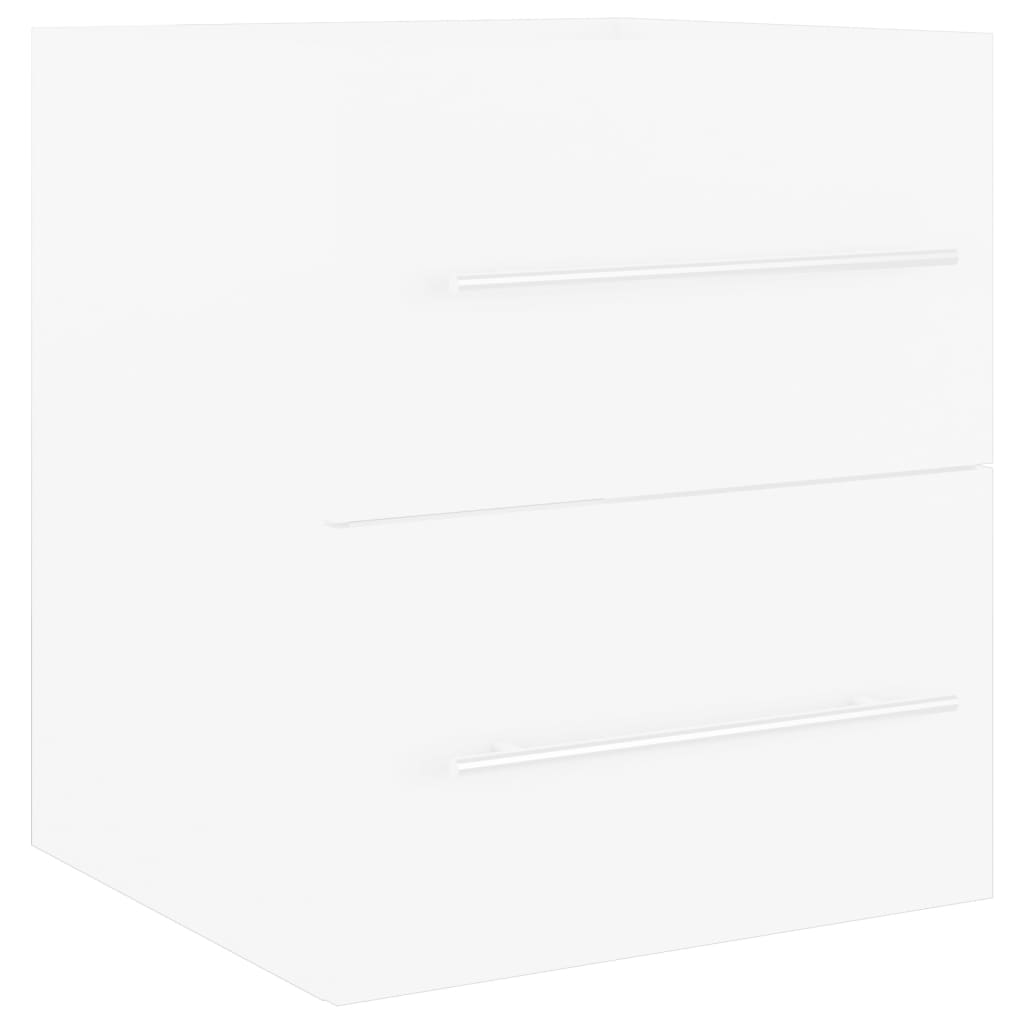 Servantskap hvit 41x38,5x48 cm konstruert tre