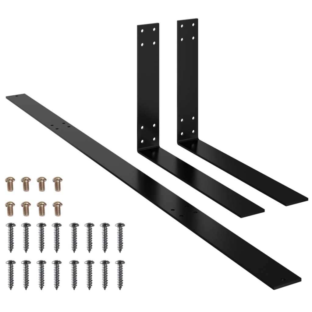 Ryggstøtte til pallesofa svart 110 cm jern