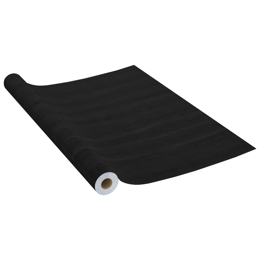 Selvklebende møbelfolier 2 stk 500x90 cm PVC mørk trefarge