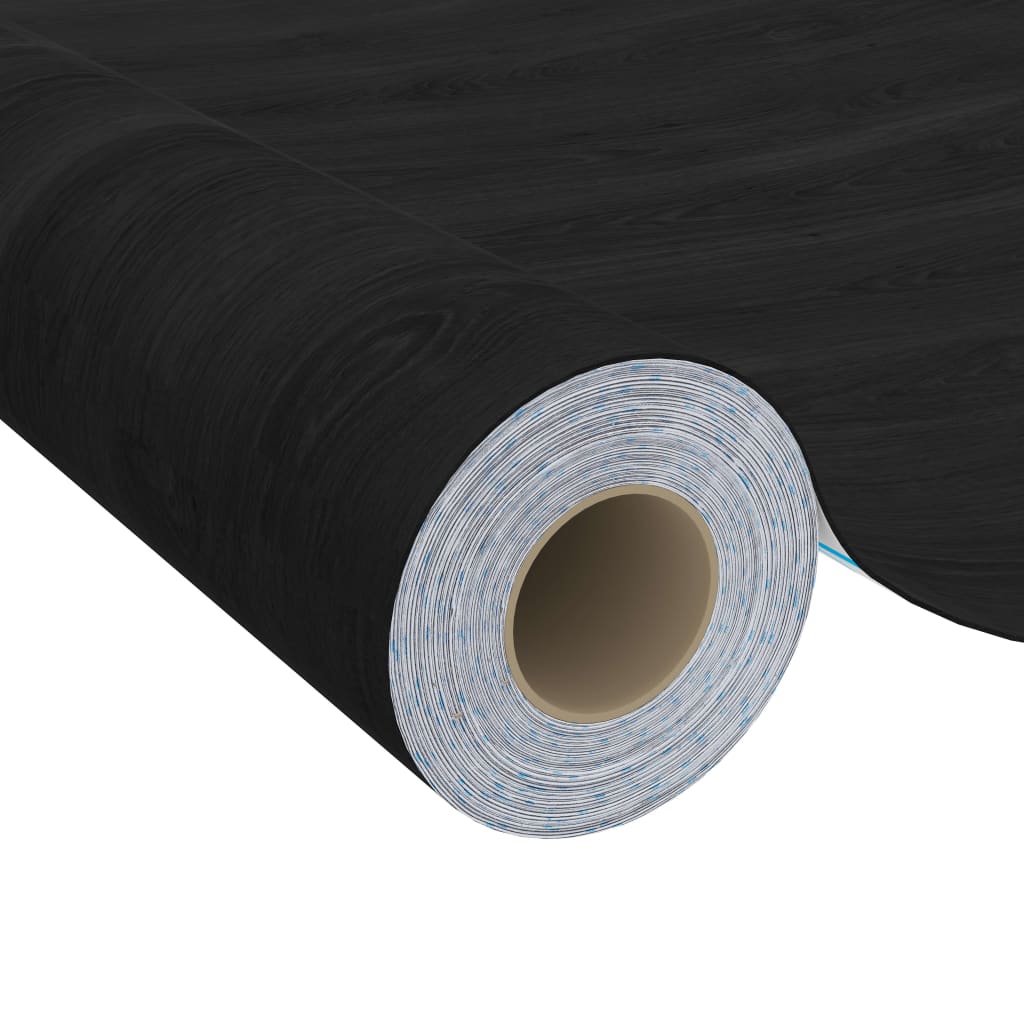 Selvklebende møbelfolier 2 stk 500x90 cm PVC mørk trefarge