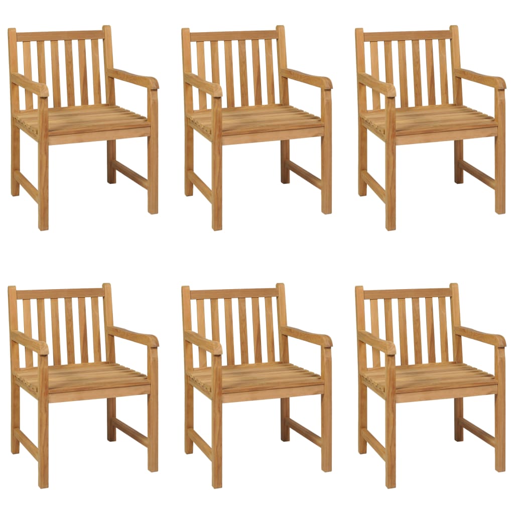 7-delers hagespisesett 160x80 cm heltre teak vidaXL
