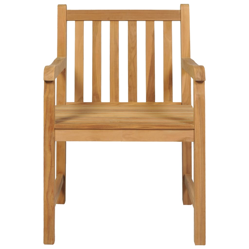 7-delers hagespisesett 160x80 cm heltre teak vidaXL