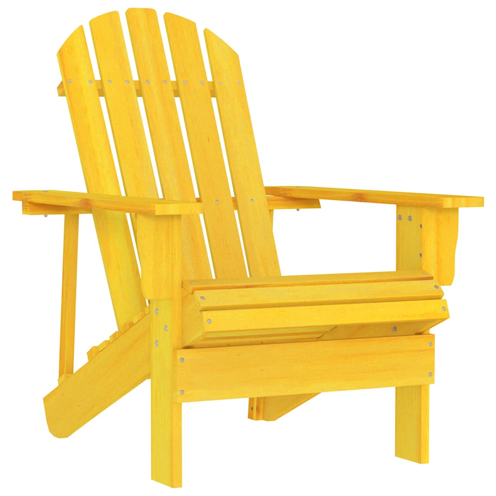 Adirondack hagestol heltre gran gul