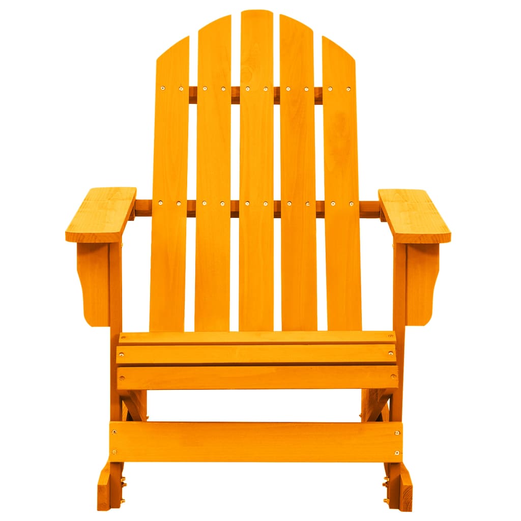 Adirondack gyngestol for hage heltre gran oransje