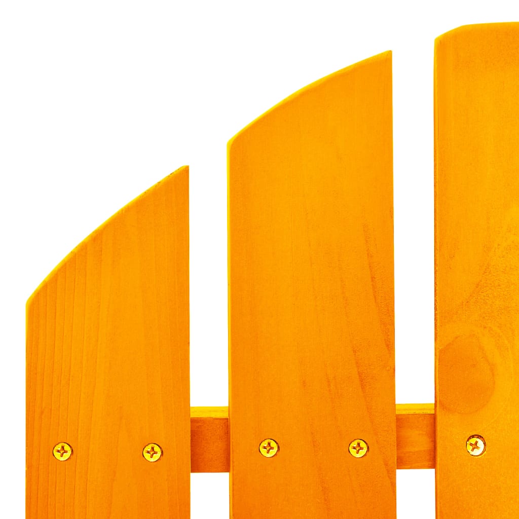 Adirondack gyngestol for hage heltre gran oransje