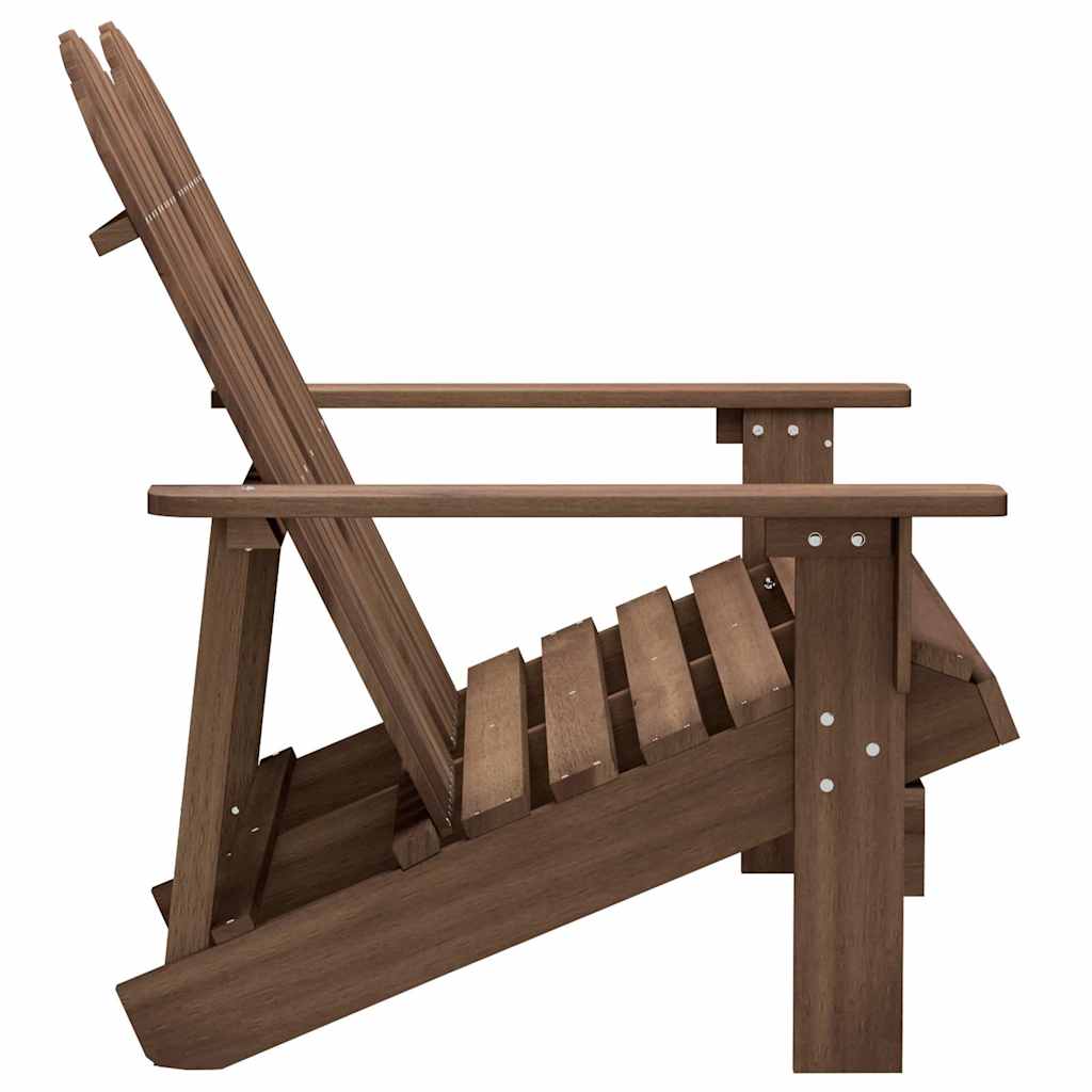 Adirondack hagestol 2-seters heltre gran brun