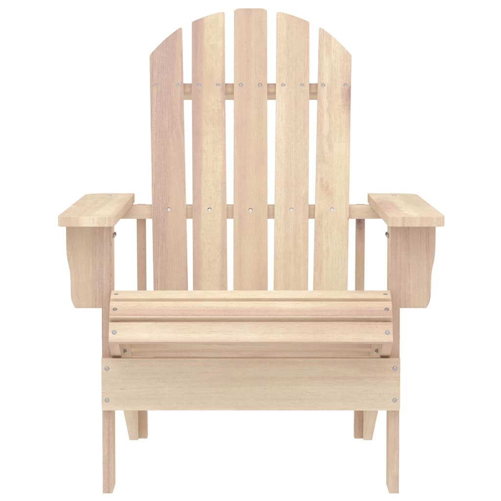 Adirondack hagestol med bord heltre gran
