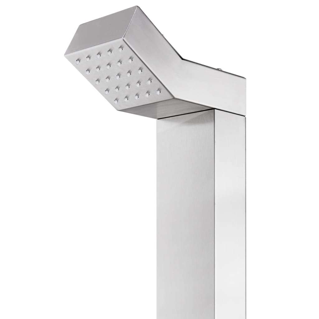 Hagedusj 220 cm rustfritt stål vidaXL