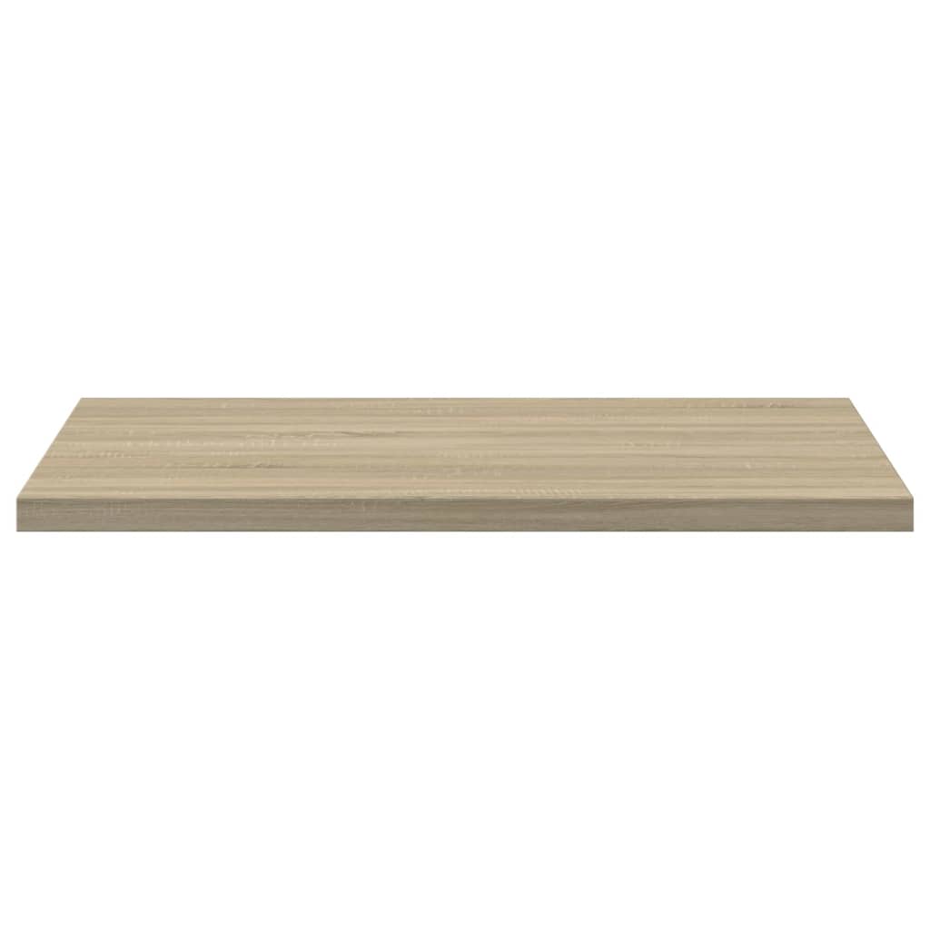 Hylleplater 4 stk sonoma eik 40x40x1,5 cm sponplate