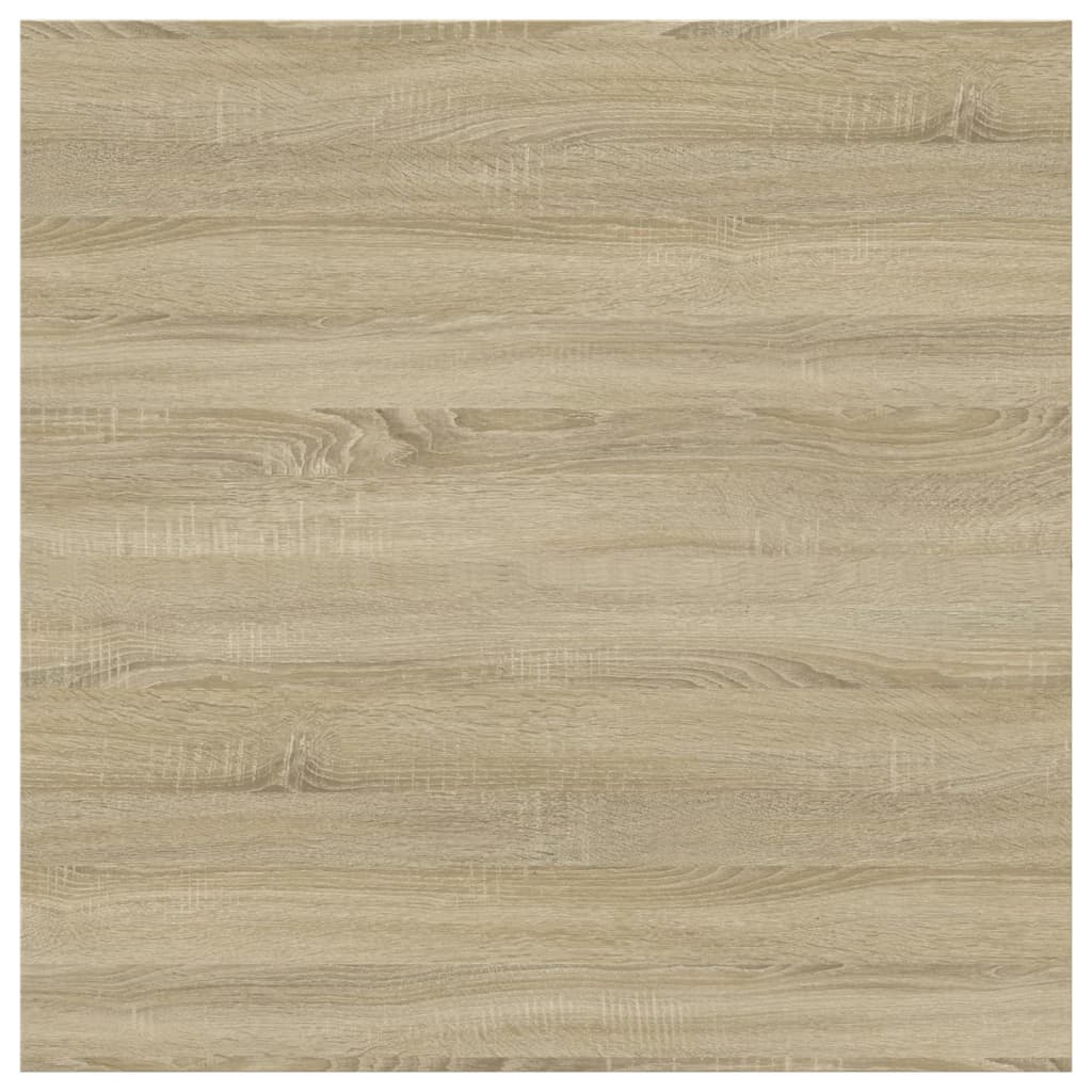 Hylleplater 4 stk sonoma eik 40x40x1,5 cm sponplate