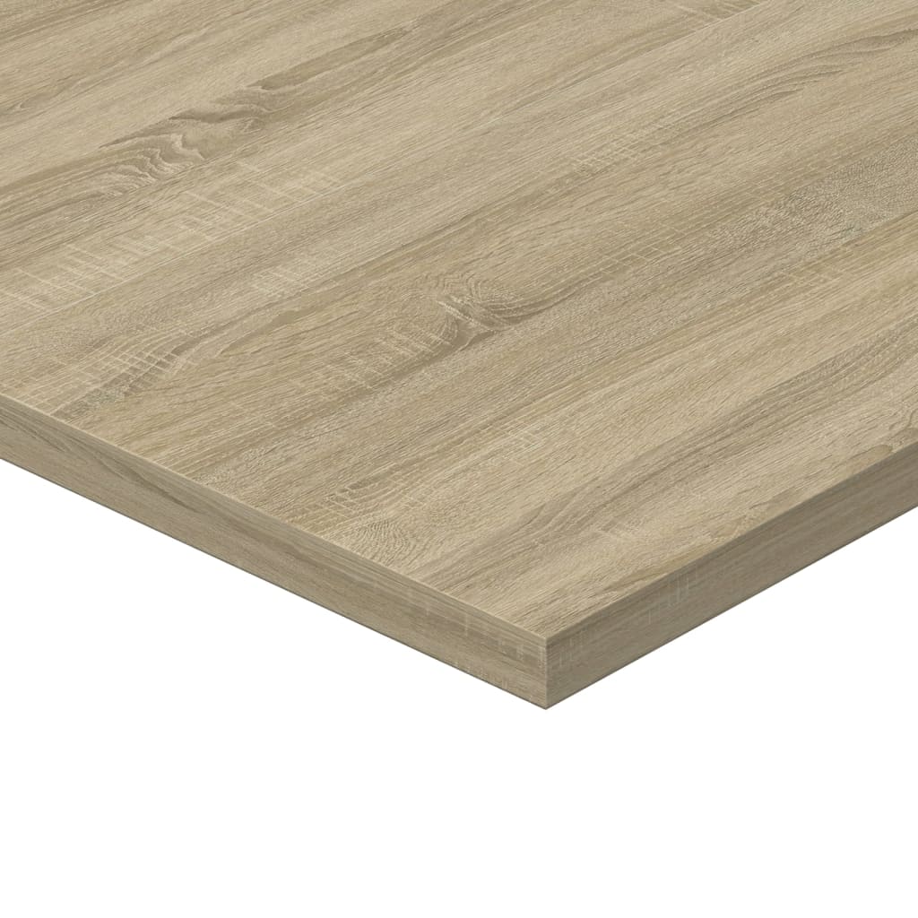 Hylleplater 4 stk sonoma eik 40x40x1,5 cm sponplate