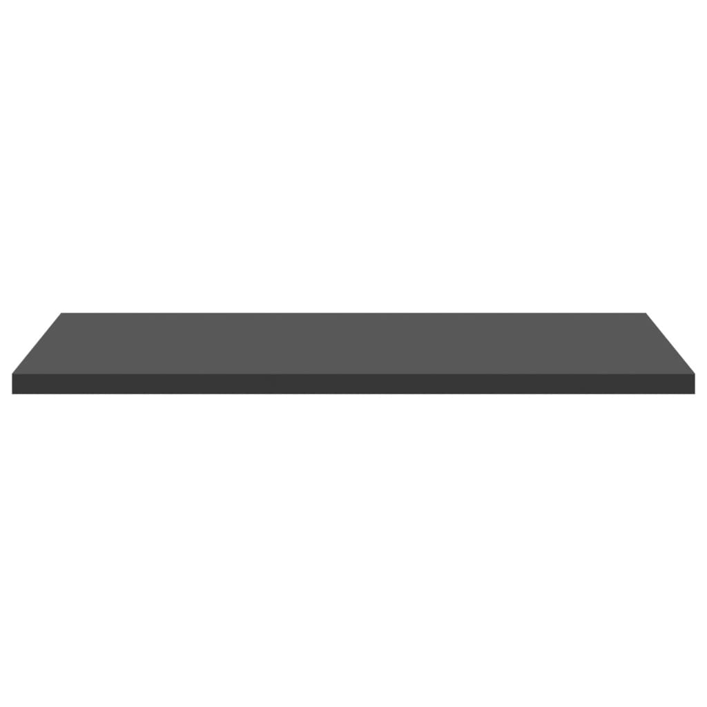 Hylleplater 4 stk grå 40x50x1,5 cm sponplate