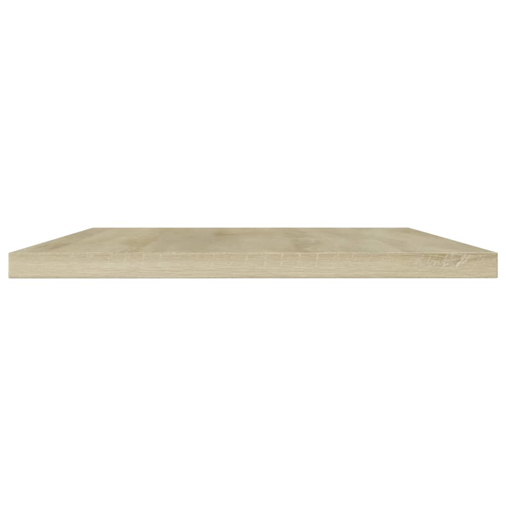Hylleplater 4 stk sonoma eik 60x20x1,5 cm sponplate