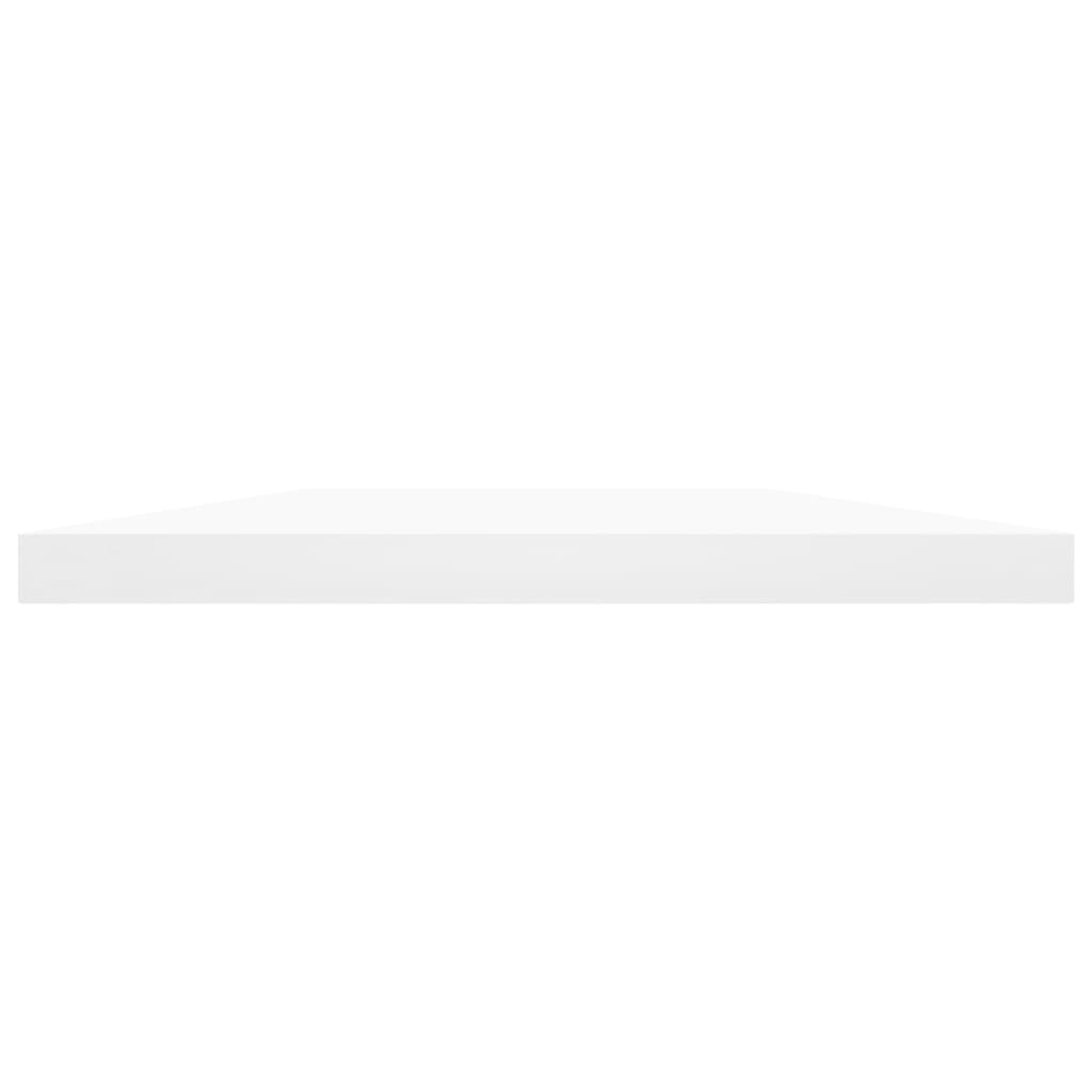 Hylleplater 4 stk hvit 60x30x1,5 cm sponplate