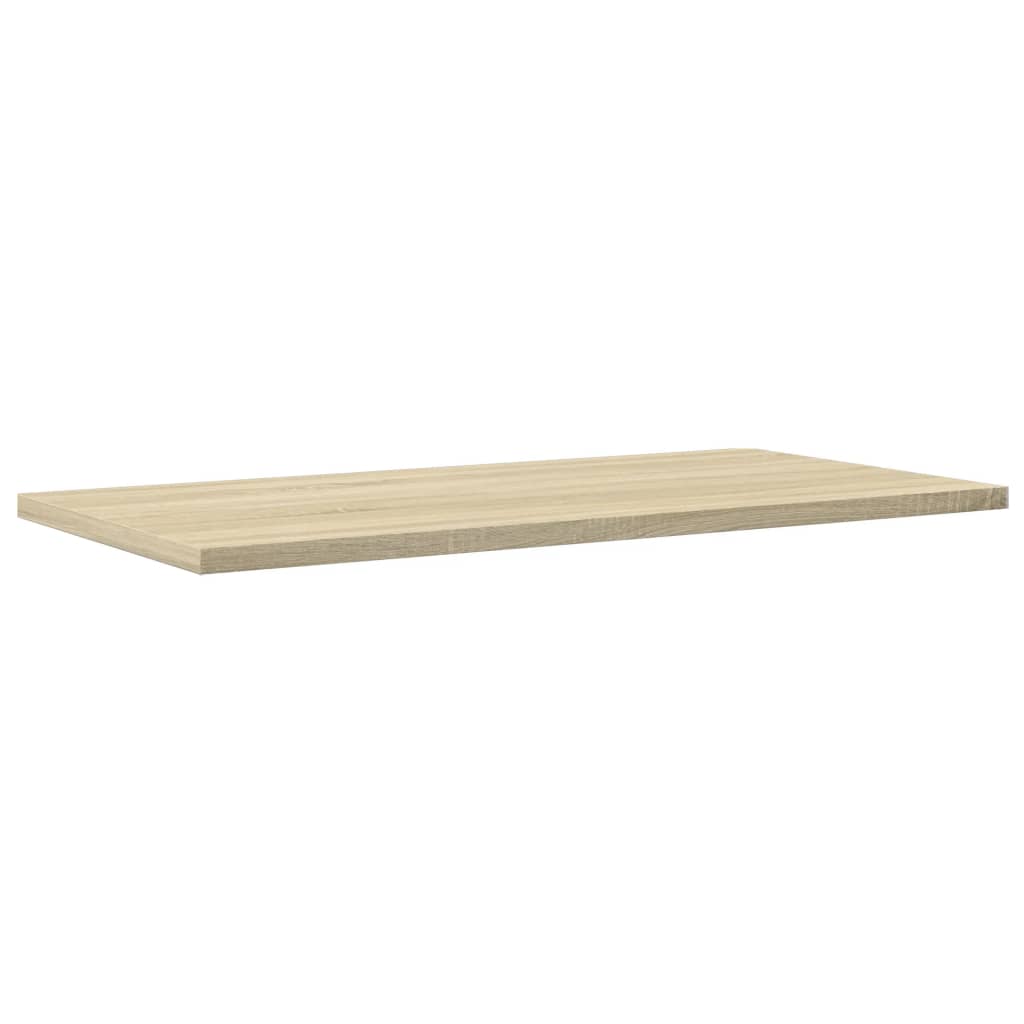 Hylleplater 4 stk sonoma eik 60x30x1,5 cm sponplate