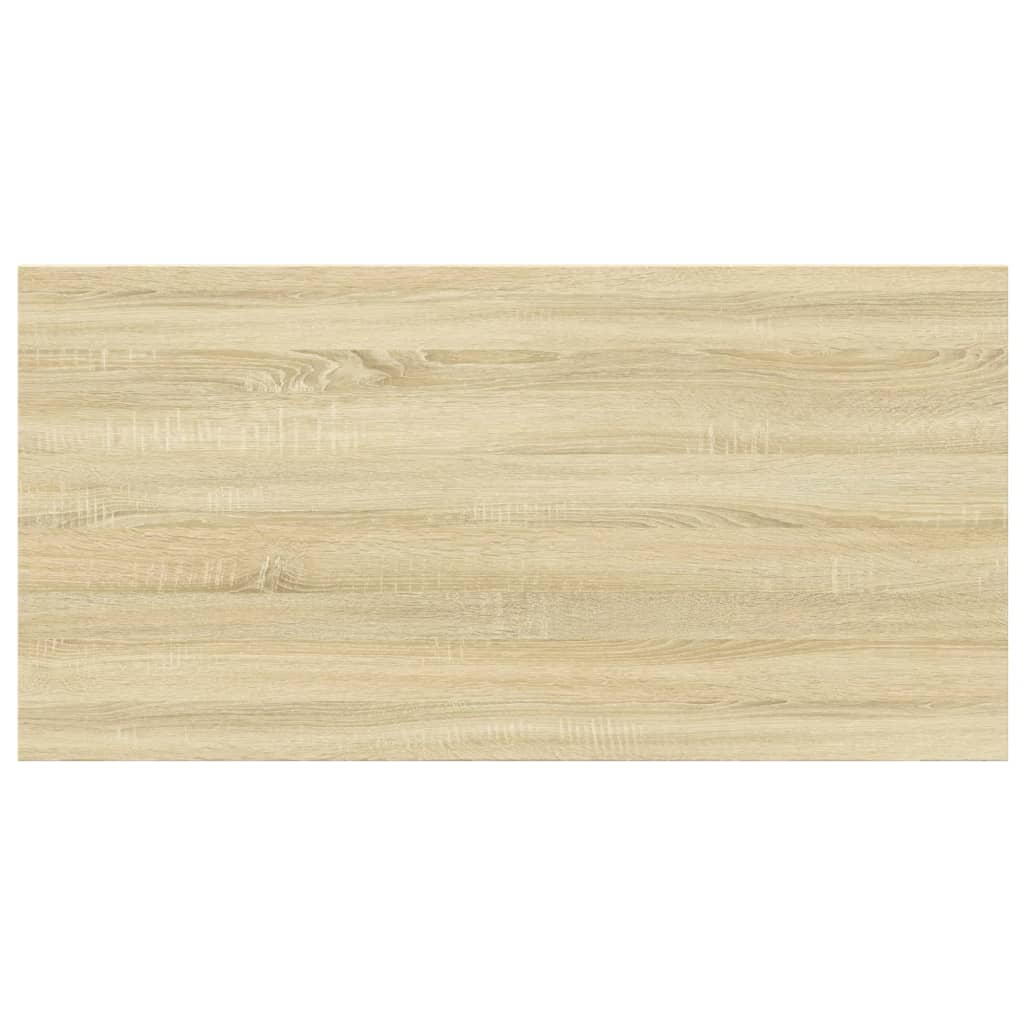 Hylleplater 4 stk sonoma eik 60x30x1,5 cm sponplate