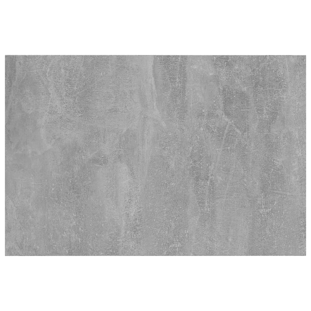 Hylleplater 8 stk betonggrå 60x40x1,5 cm sponplate