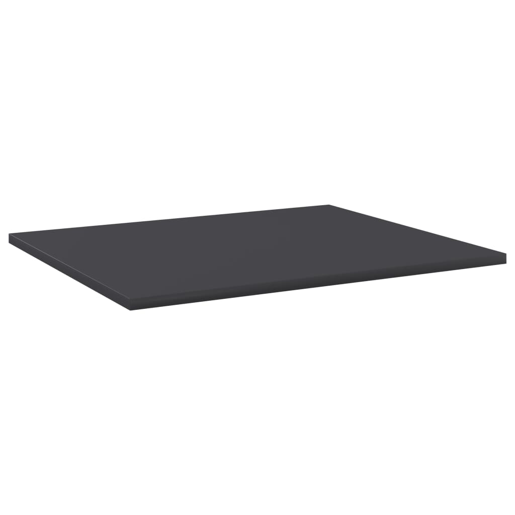 Hylleplater 4 stk grå 60x50x1,5 cm sponplate