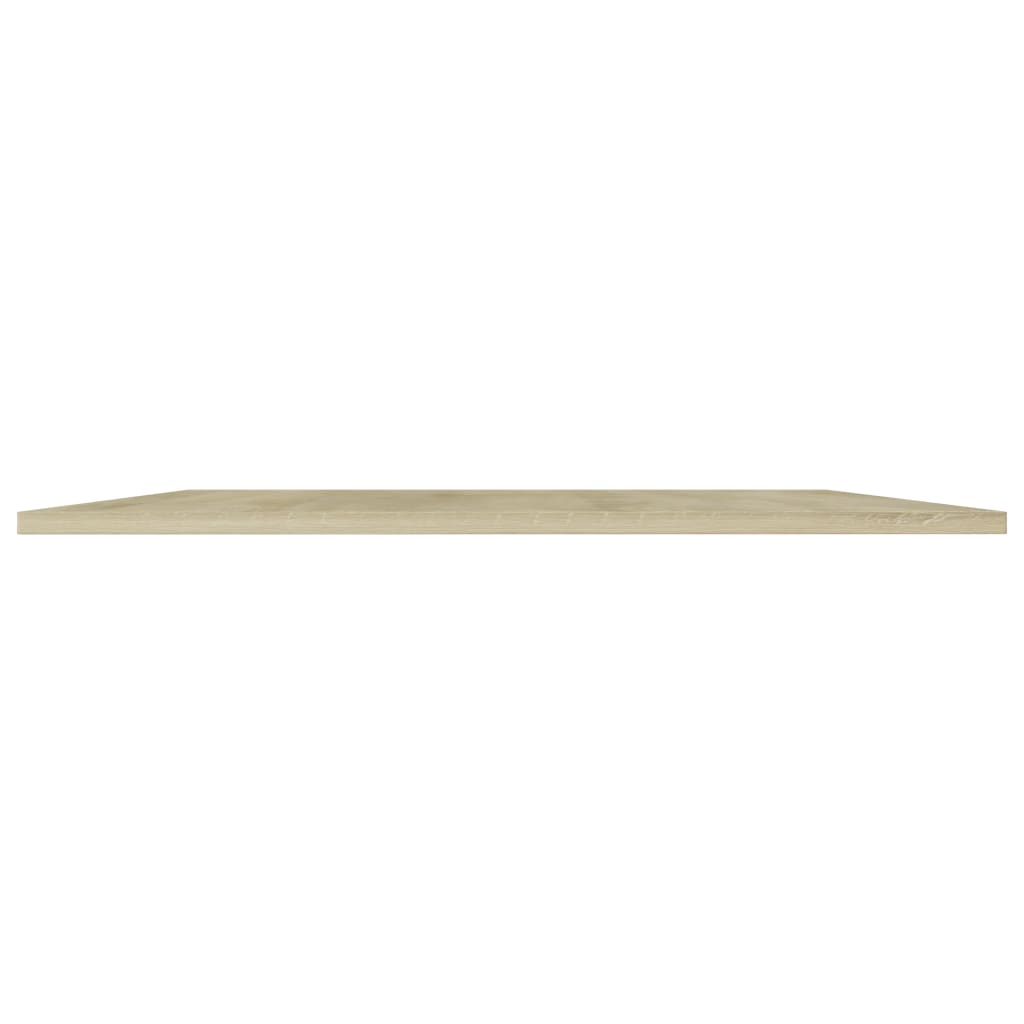 Hylleplater 4 stk sonoma eik 80x20x1,5 cm sponplate
