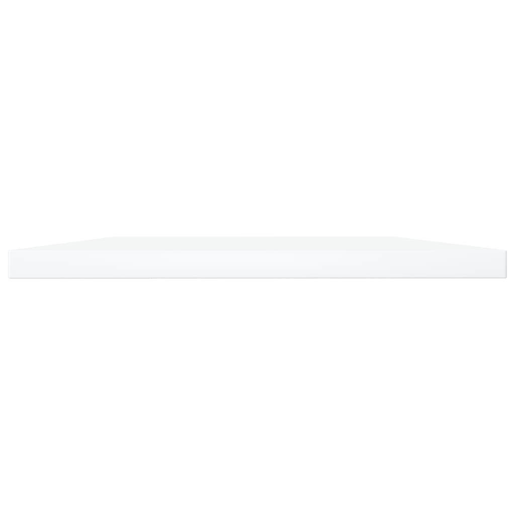 Hylleplater 8 stk hvit 100x30x1,5 cm sponplate