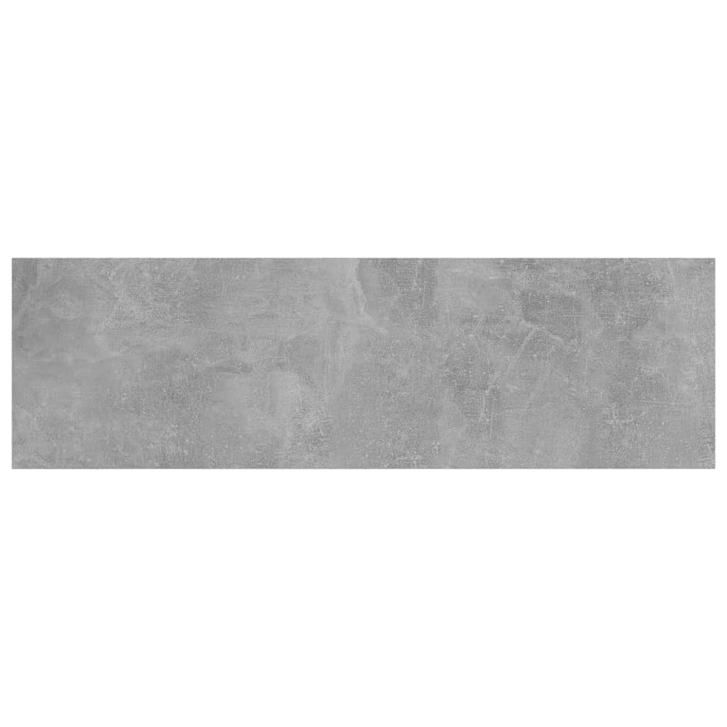 Hylleplater 8 stk betonggrå 100x30x1,5 cm sponplate