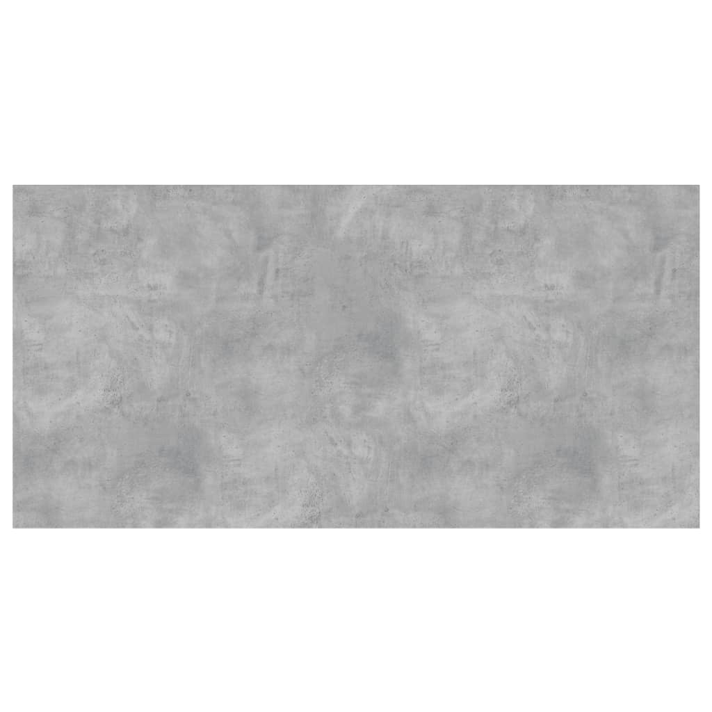 Hylleplater 4 stk betonggrå 100x50x1,5 cm konstruert tre