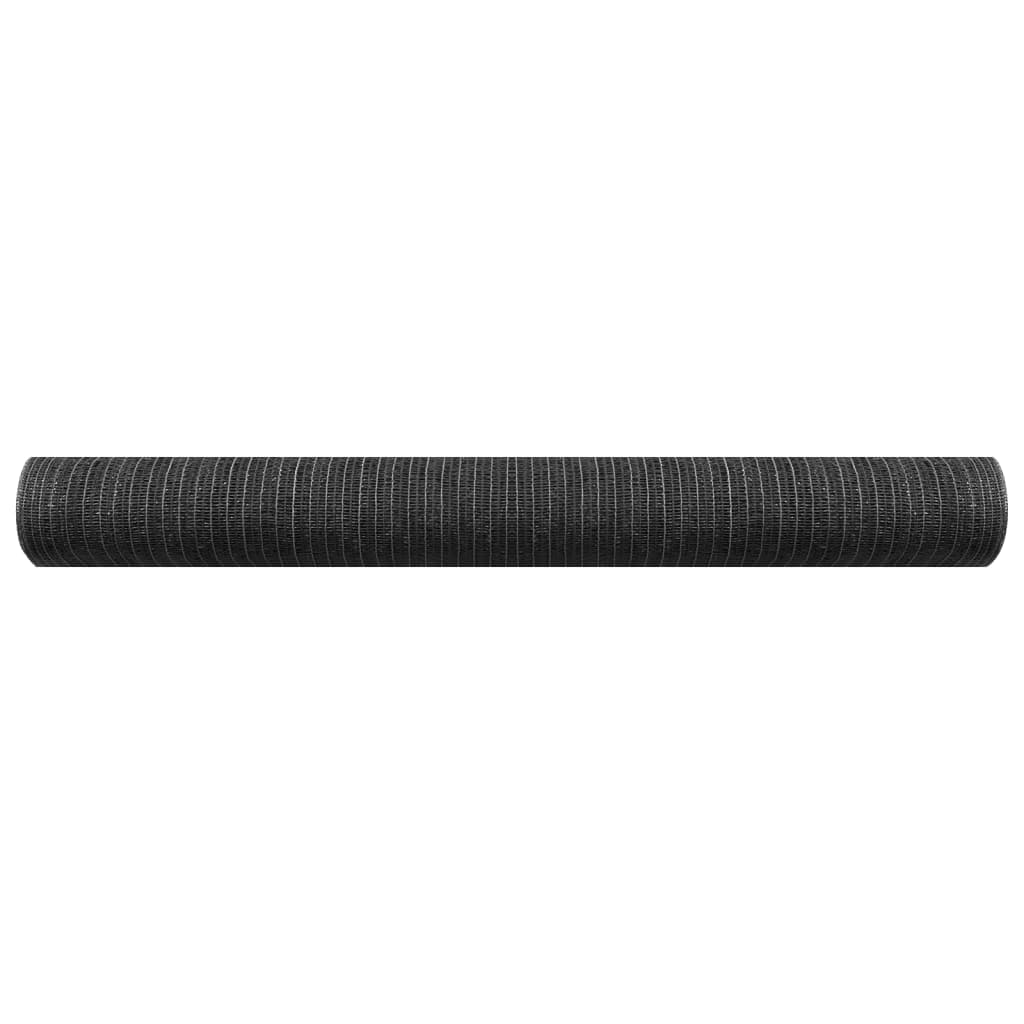 Skjermnett antrasitt 1,8x10 m HDPE 195 g/m²