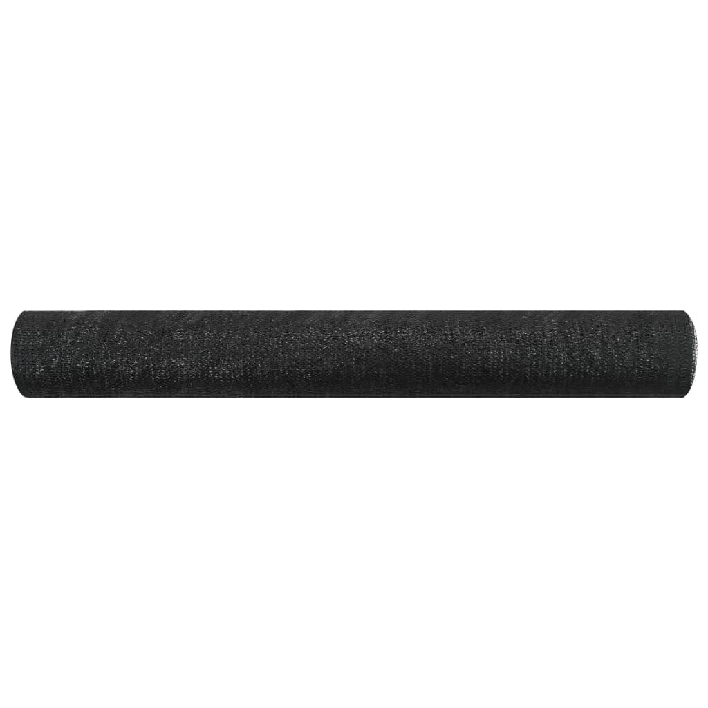 Skjermnett svart 1,8x50 m HDPE 75 g/m²