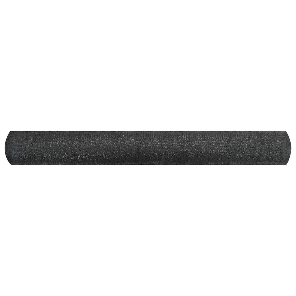 Skjermnett svart 1,5x25 m HDPE 150 g/m²