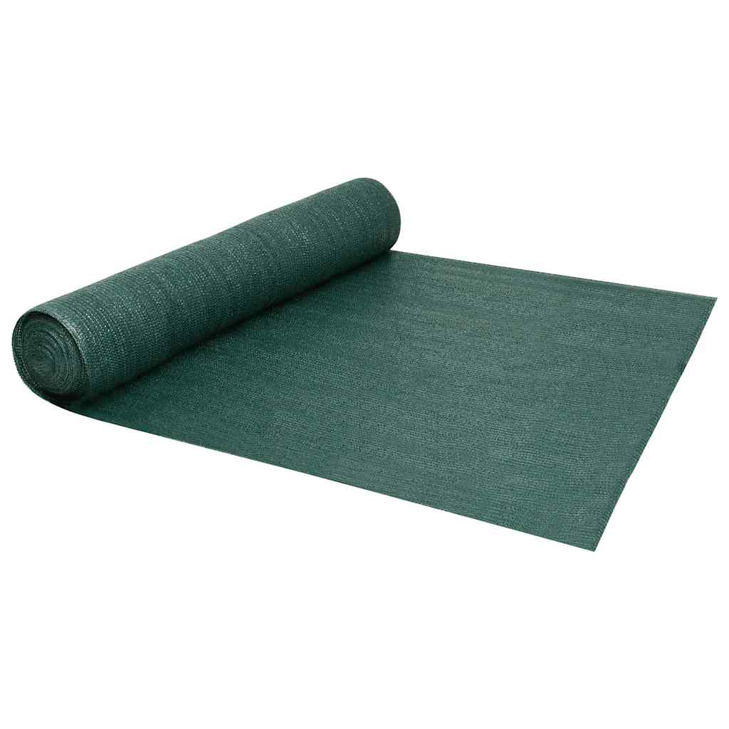 Skjermnett grønn 1,2x50 m HDPE 195 g/m²