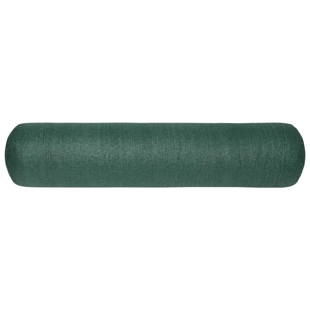Skjermnett grønn 1,5x50 m HDPE 195 g/m²