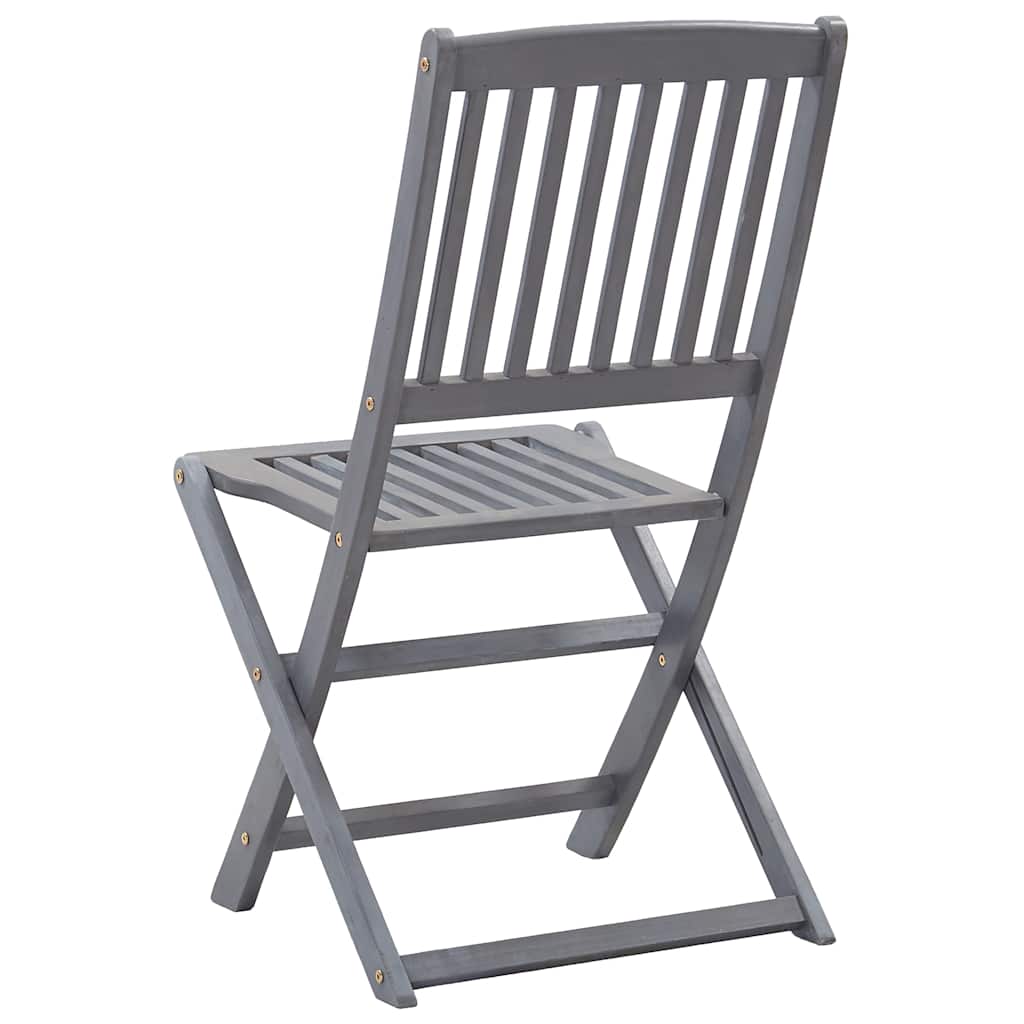 Klappstoler 6 stk. heltre akasie