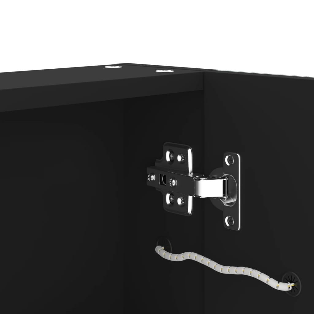 LED-speilskap til bad 50x13x70 cm