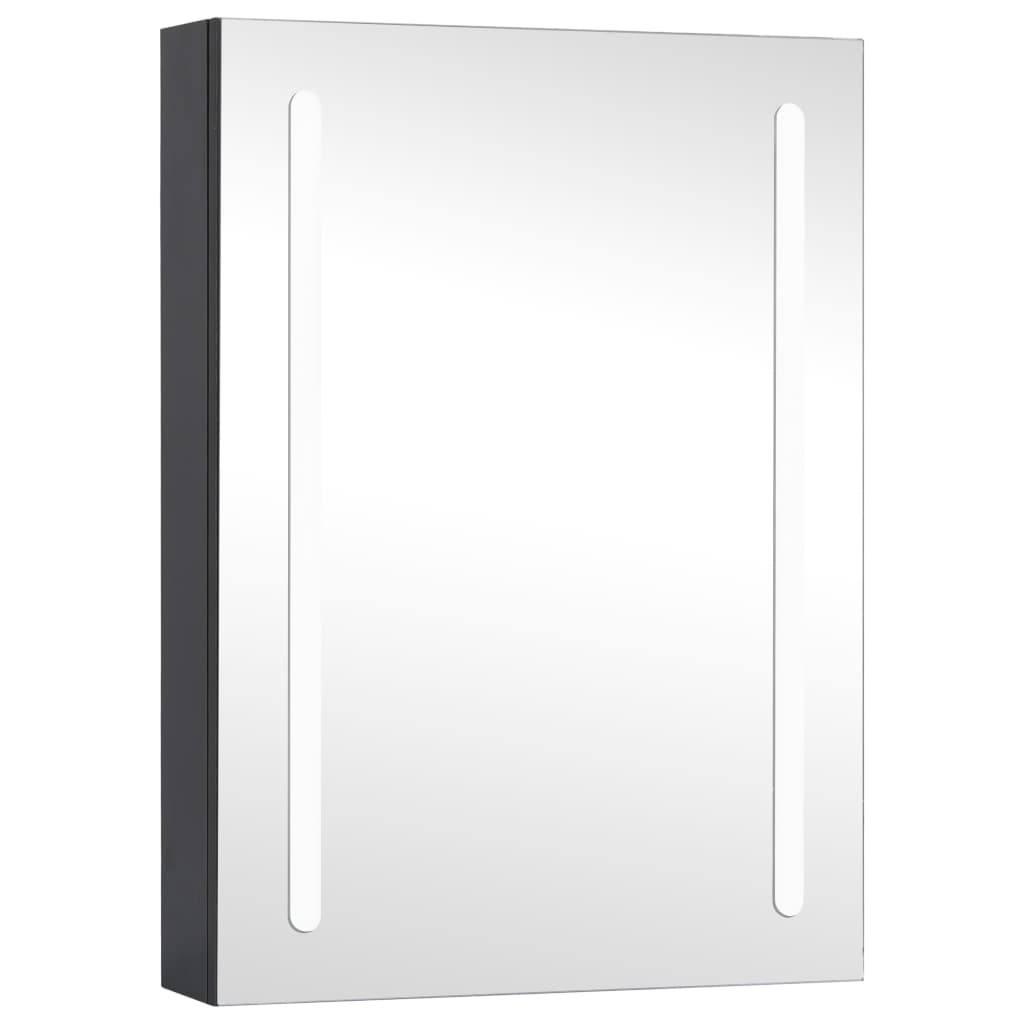 LED-speilskap til bad 50x13x70 cm