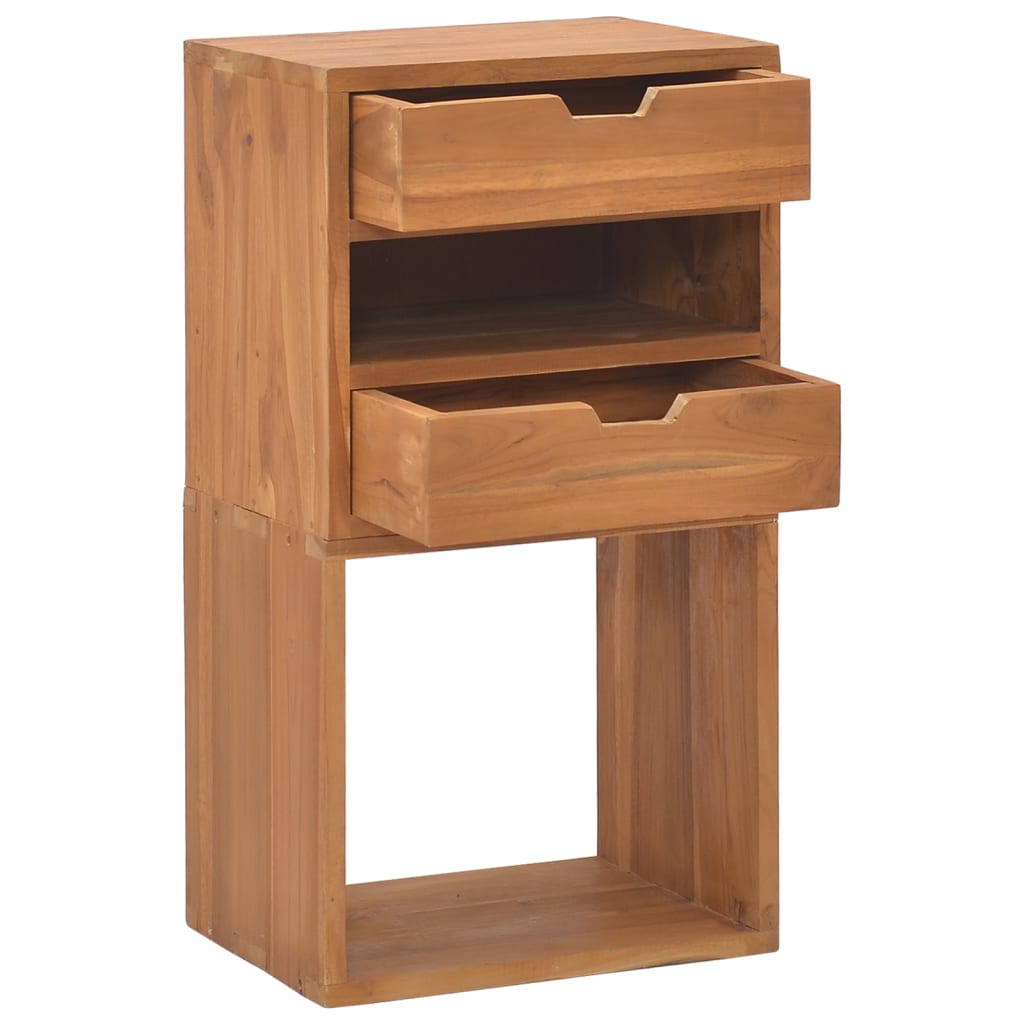 Oppbevaringsskap 40x30x76 cm heltre teak