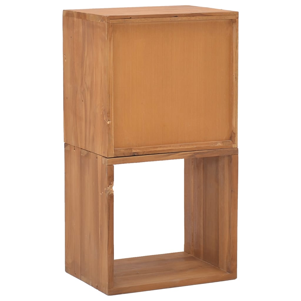 Oppbevaringsskap 40x30x76 cm heltre teak
